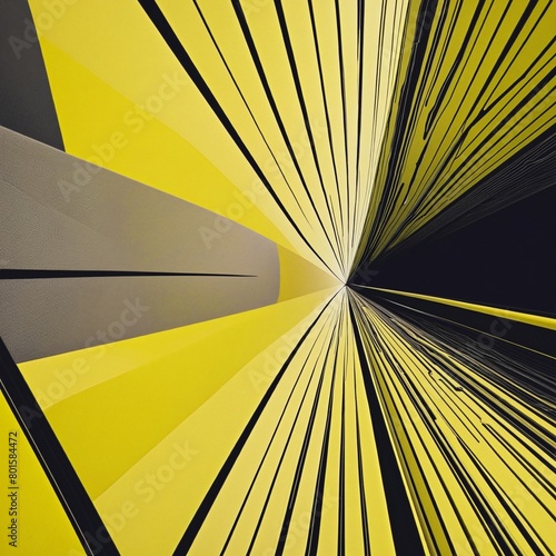 Abstract Geometric Graphics: A Bold Exploration of Color and Shape photo