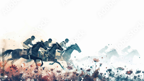 Horse racing graphics