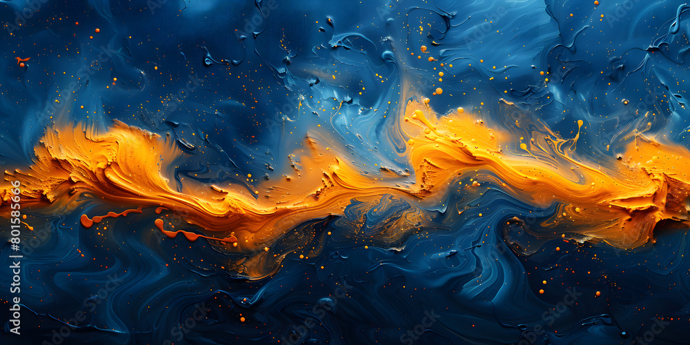 custom made wallpaper toronto digitalBold Abstract Art Banner - Unique Canvas Illustration