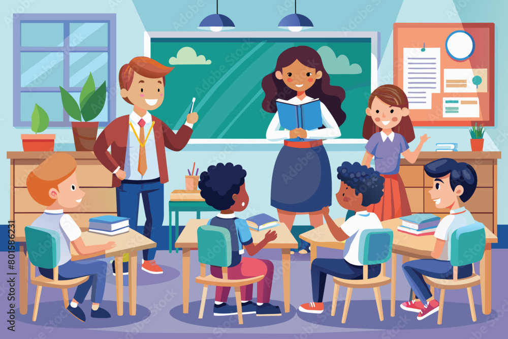 back to school concept vector Illustration back to school concept vector Illustration