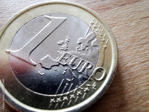 Ein Euro Münze