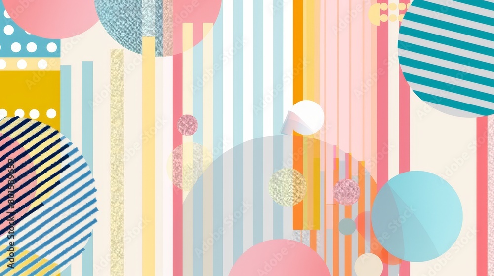 Collection of diverse striped patterns, each with unique textures and color schemes.