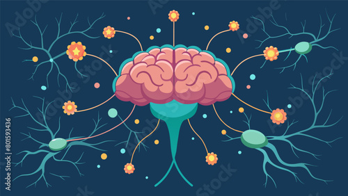 An electron microscope image capturing the physical changes that occur in the brains synapses following administration of ketamine showcasing its.