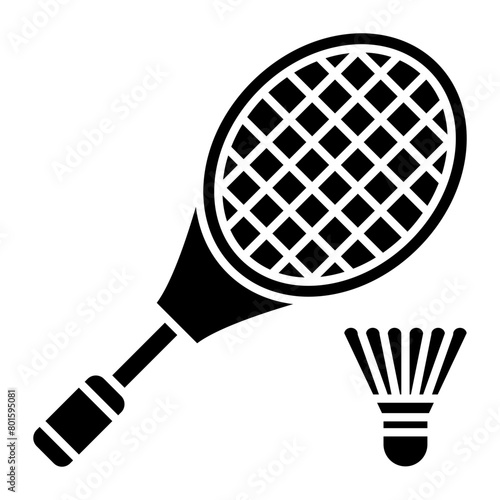 Badminton Icon Design