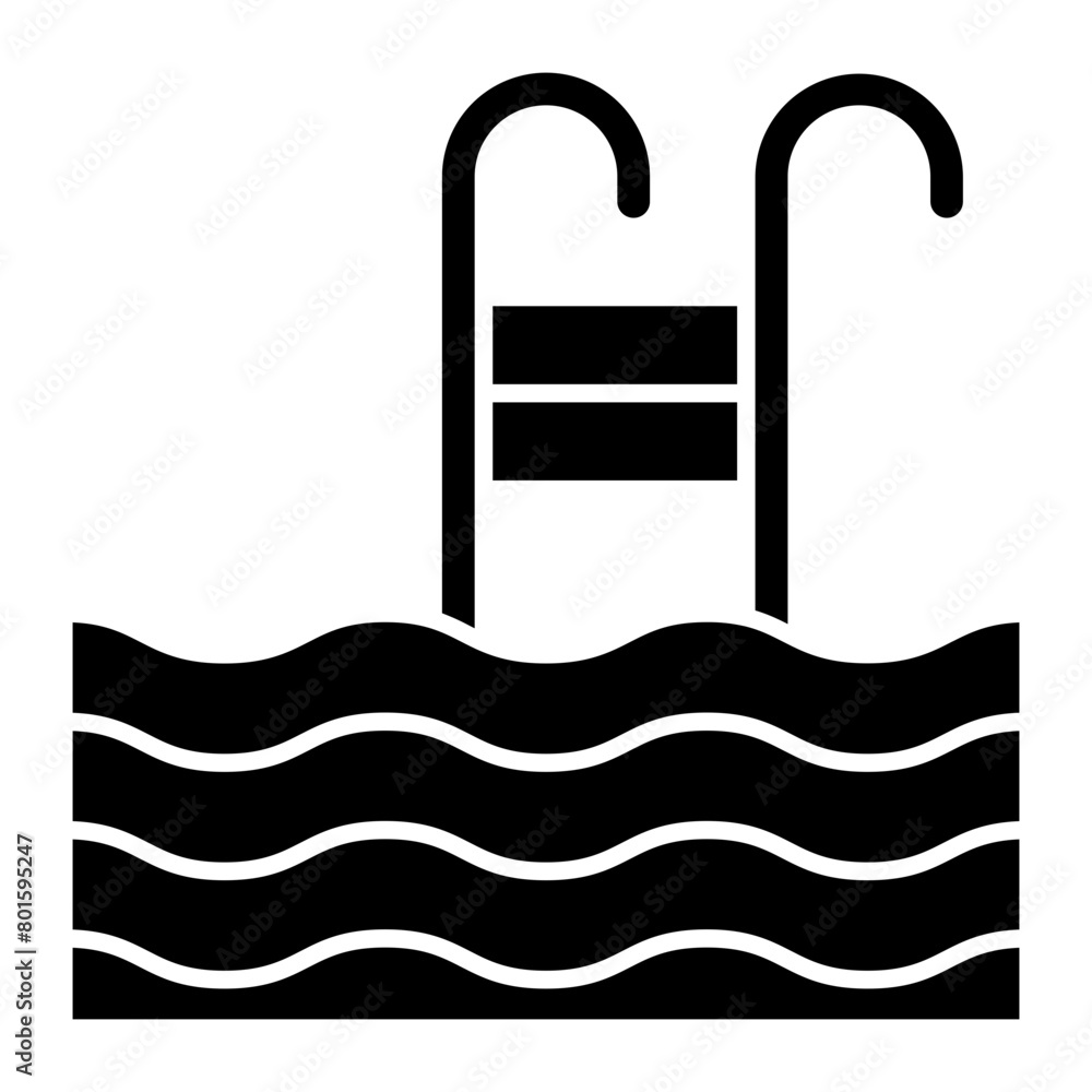 Swimming Pool Icon Design