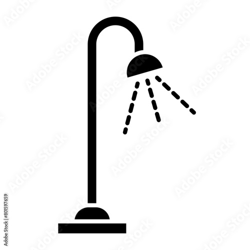 Shower Line icon