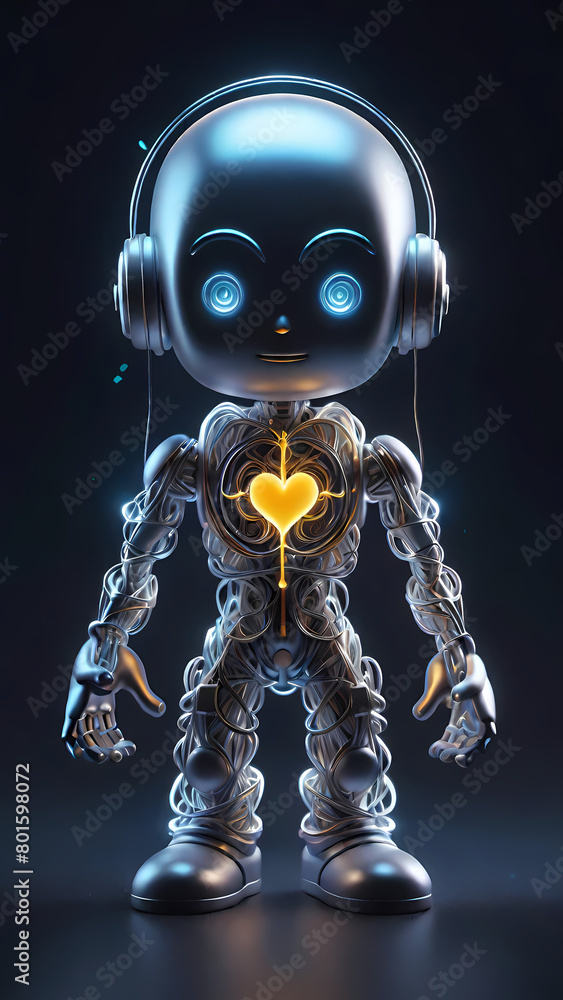 robot, 3d, technology, android, cyborg, future, cartoon, robotic, futuristic, machine, illustration, space, render, toy, metal, character, human, cute, skull, design, symbol, vector, music, art, grung