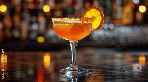 Close Up of a Drink on a Table