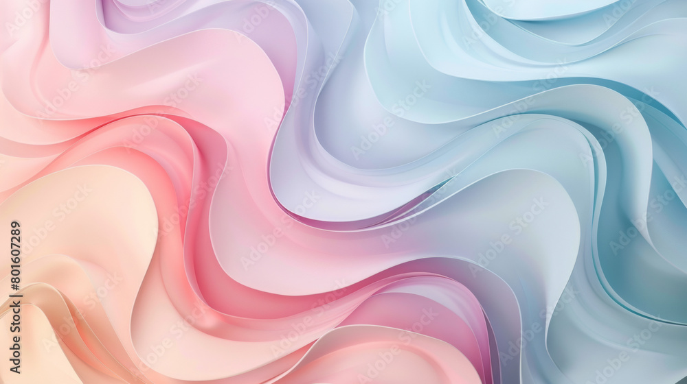 A colorful, abstract background with a pink, blue, and white swirl A colorful, abstract background with a pink, blue, and white swirl