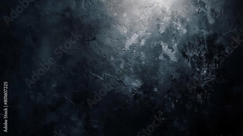 abstract dark grey and black gradient background with shiny bright light and glow grunge texture cutout