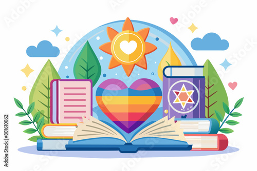 A mockup that promotes open-mindedness and tolerance