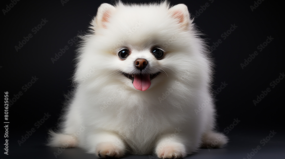 3d rendered photo of dog made with generative AI 3d rendered photo of dog made with generative AI