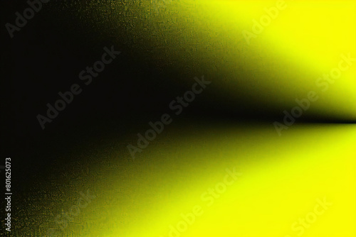 El amarillo y el negro abstractos son un patrón claro con el degradado con textura de metal de pared de piso, tecnología suave, fondo diagonal, negro, oscuro, elegante