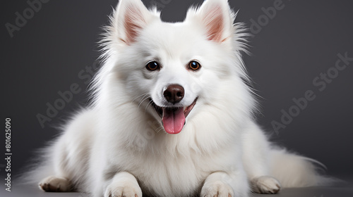 3d rendered photo of dog made with generative AI © Warexs
