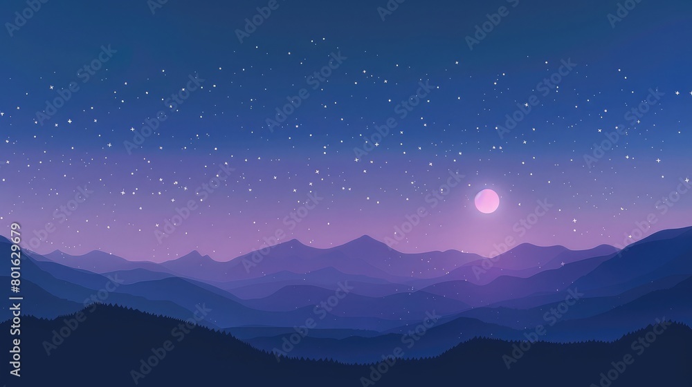 night sky with stars. Generative AI night sky with stars. Generative AI