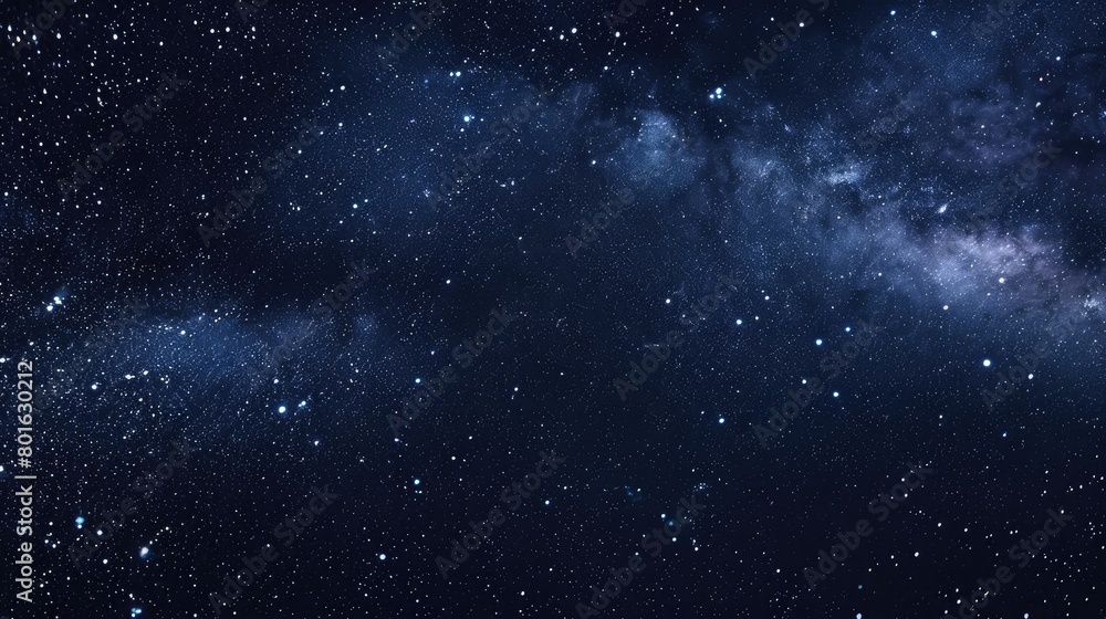 night sky with stars. Generative AI