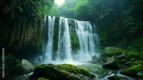 mountain waterfall © Tatiana