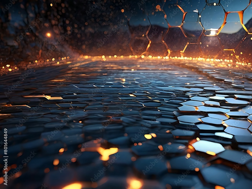 Obraz premium Quantum Energy Streams