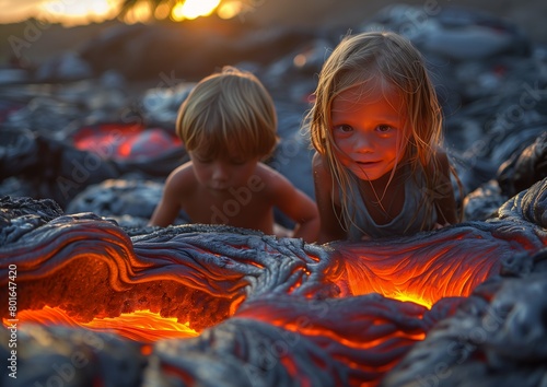 two children playing lava looks talented slice life credit geo warm wood engines cuteness portals precious gems tire business products supplies