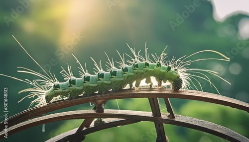 pergola caterpillar in nature
