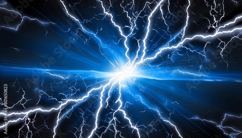 electric lightning collision powerful illustration background power light blast electricity thunder electric lightning collision powerful