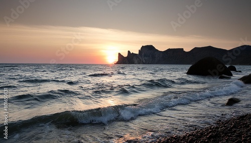sunset on the sea © Dayami