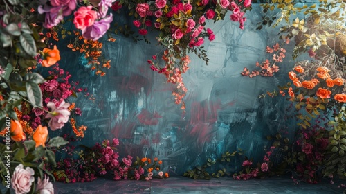 Beautiful Flowers Backdrops Collection