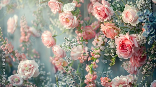 Beautiful Flowers Backdrops Collection © Tejay
