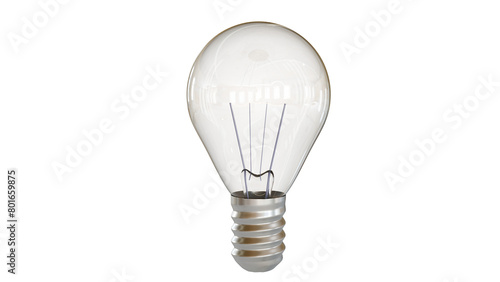 Cuadro en lienzo light bulb
