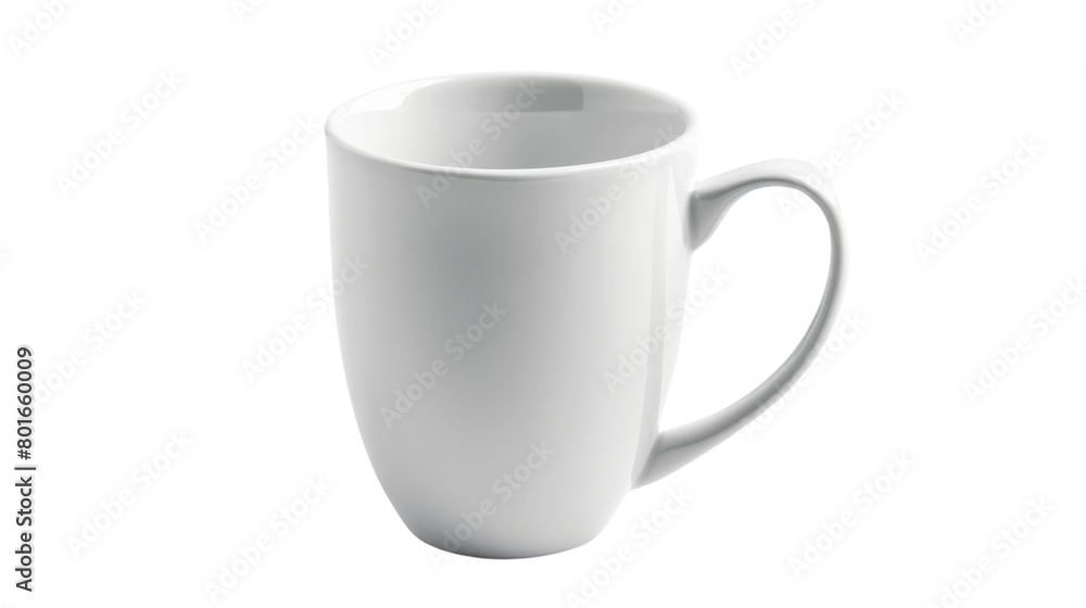 Fototapeta premium White ceramic mug 