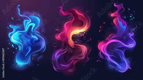 Abstract Background modern ans stylist water color