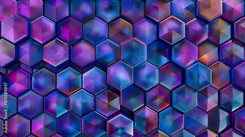 Wallpaper Mural abstract hexagon background Torontodigital.ca