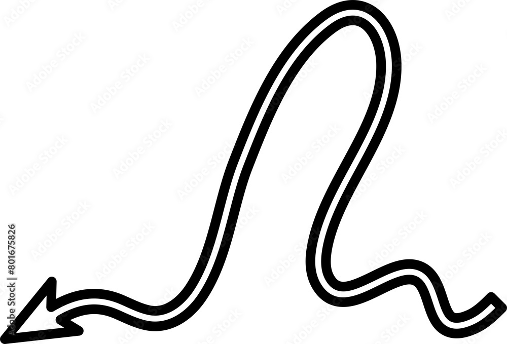 Hand drawn arrows for your business and education design Hand drawn arrows for your business and education design