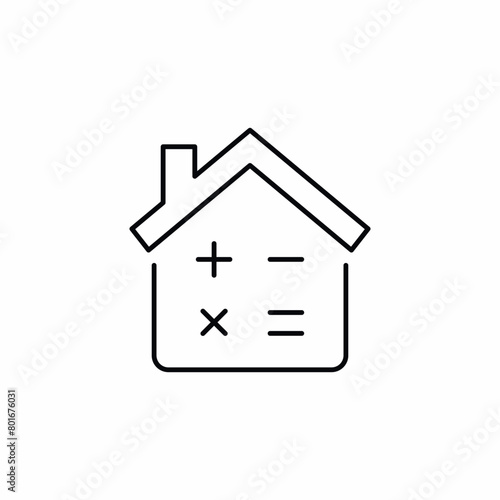 house home price calculator icon