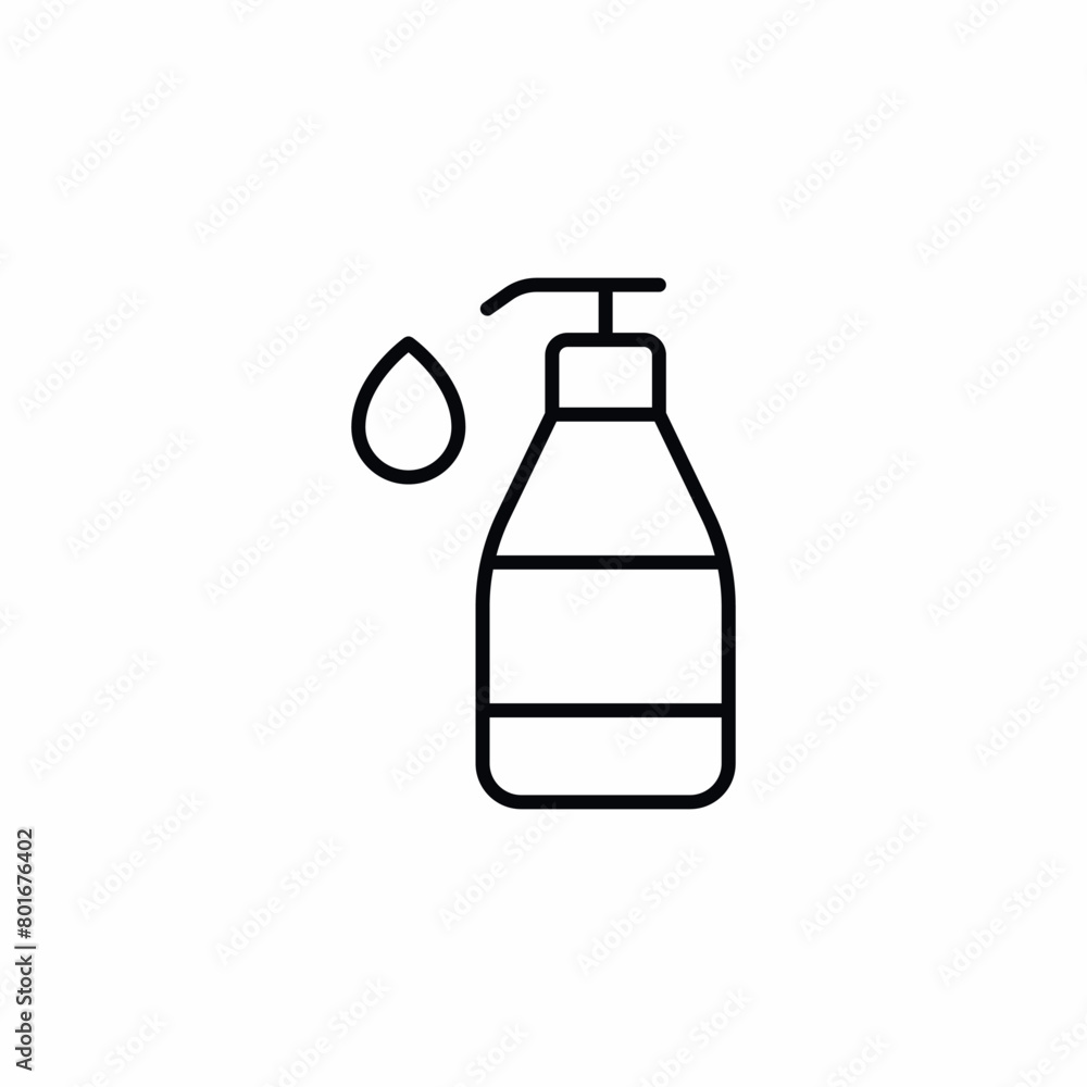 dish washing detergent drop icon dish washing detergent drop icon