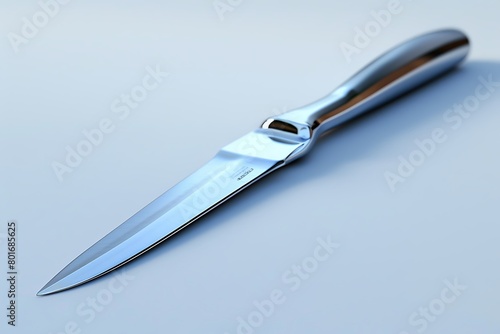 a scalpel against a clear background