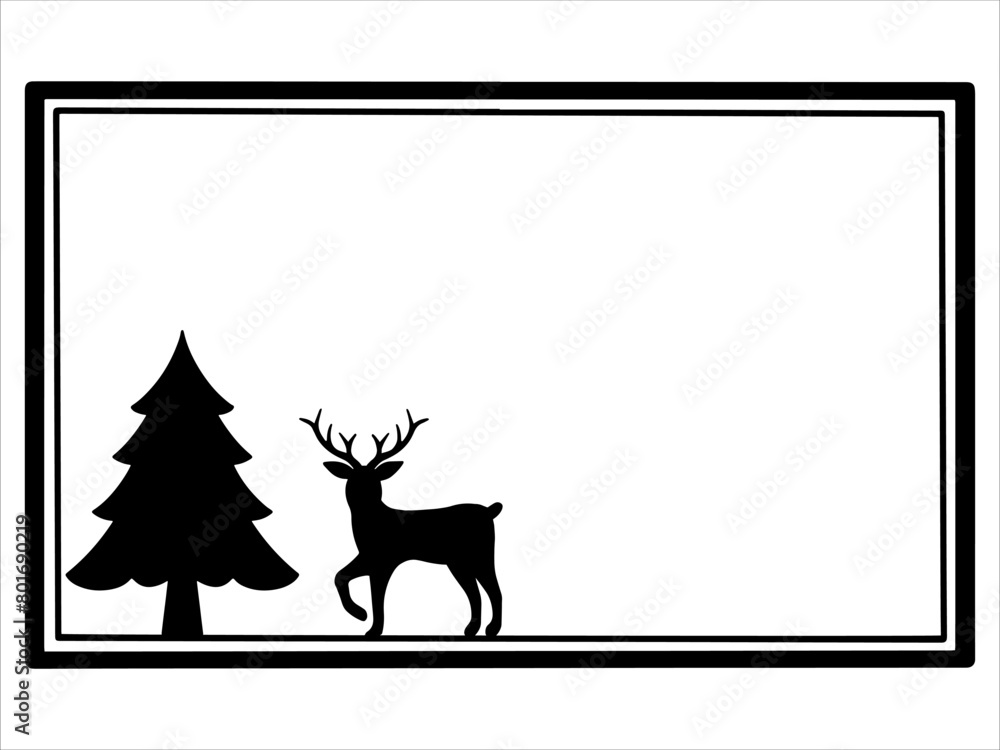 Frame Line Art Christmas Background
Frame Line Art Christmas Background