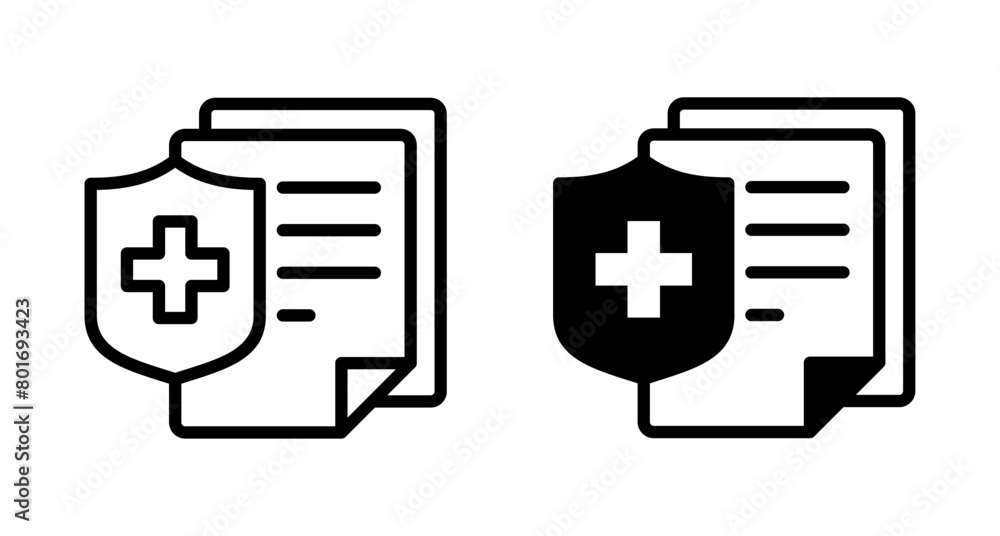 Medical insurance icon vector isolated on white background. health insurance icon Medical insurance icon vector isolated on white background. health insurance icon