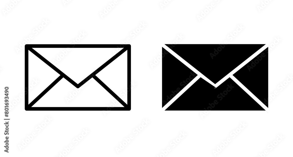 Mail vector vector icon isolated on white background. E-mail icon. Envelope illustration. Message Mail vector vector icon isolated on white background. E-mail icon. Envelope illustration. Message