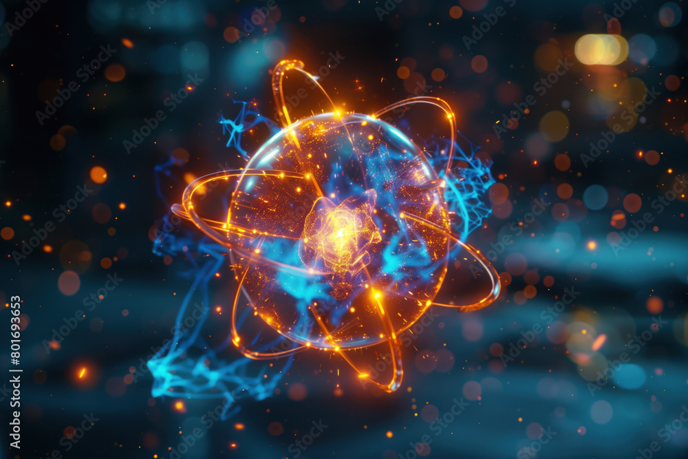 Atomic Particle, Generative AI Atomic Particle, Generative AI