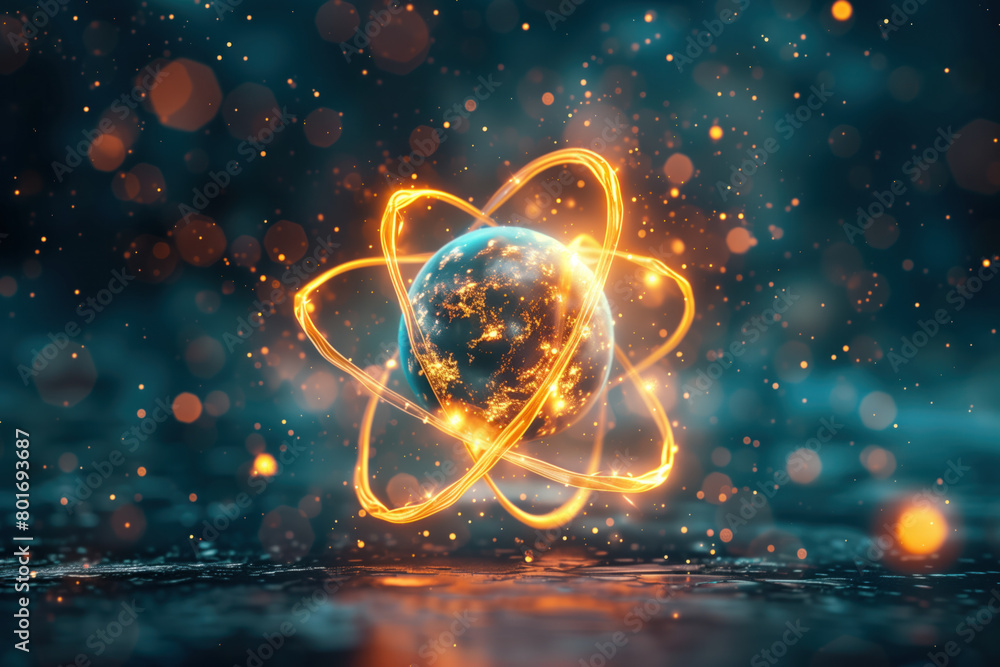 Atomic Particle, Generative AI Atomic Particle, Generative AI