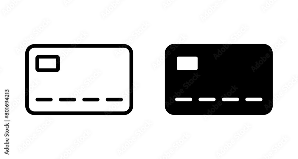 Credit card icon vector isolated on white background. Credit card payment icon vector Credit card icon vector isolated on white background. Credit card payment icon vector