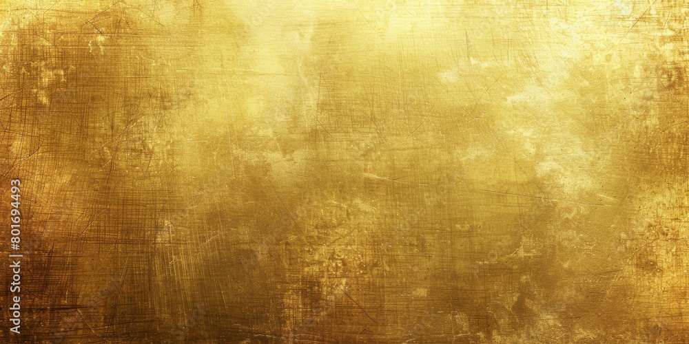 Naklejka premium Golden shiny background texture. Gold metal foil texture. Beautiful luxury background