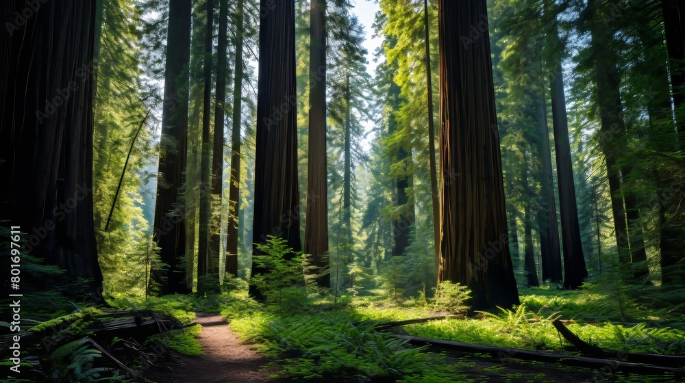 Fototapeta premium path in the forest.