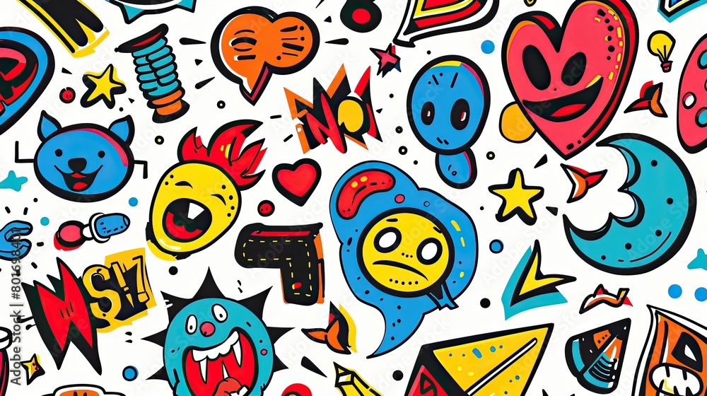 Pop Art, Generative AI Pop Art, Generative AI