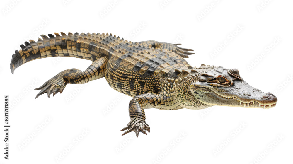 Naklejka premium Crocodile