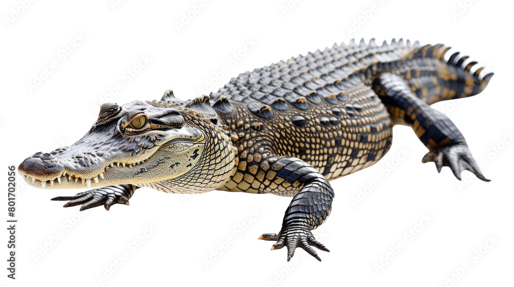 Naklejka premium Crocodile