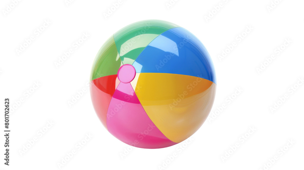 Fototapeta premium Colorful beach ball