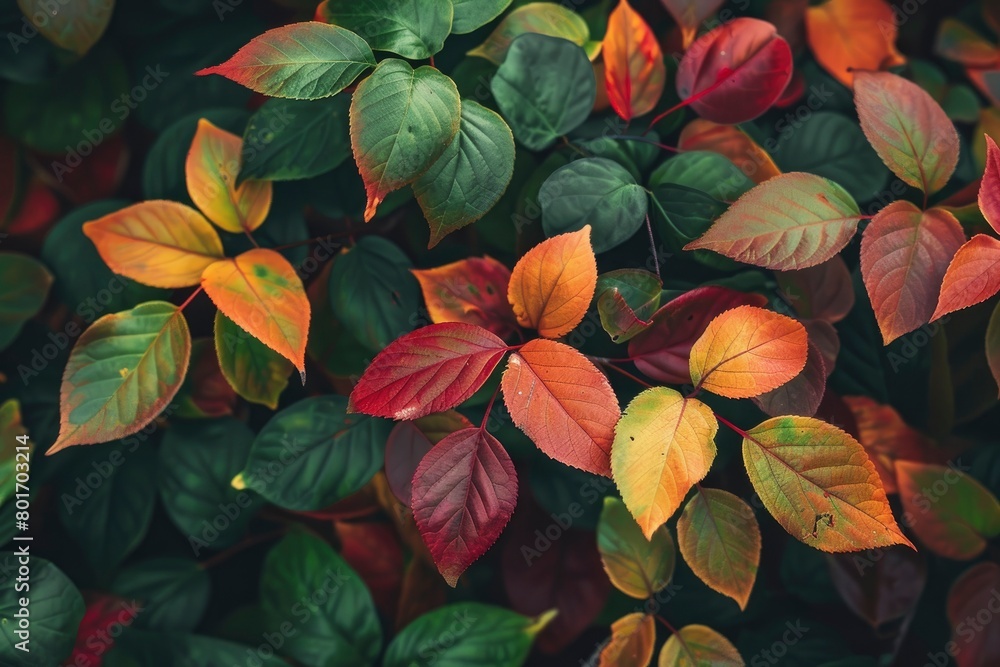 beautiful leaves for the background - generative ai beautiful leaves for the background - generative ai