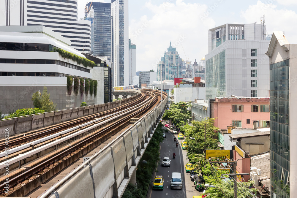 Obraz premium Skytrain track